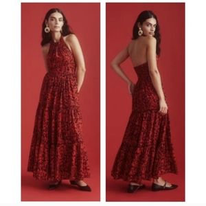 Anthropologie Payal Jain Tiered Maxi Dress NWOT 6